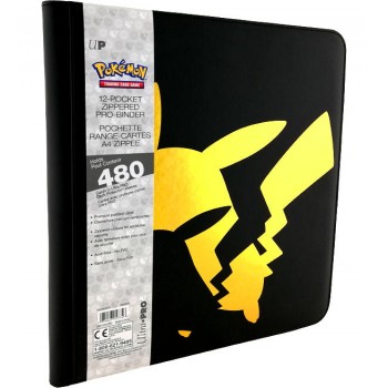 Pikachu Premium PRO-Binder Pokémon 12 kišenių albumas Ultra Pro